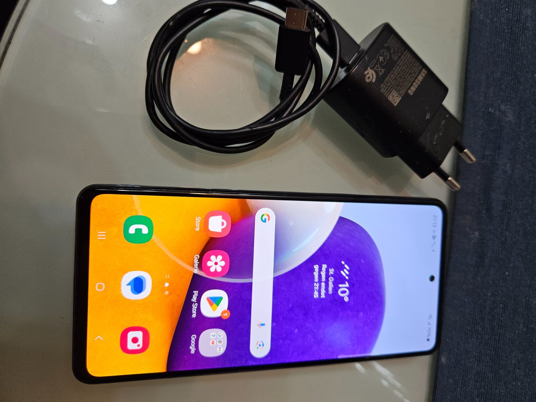 Samsung Telefoni cellulari / Smartphones: Samsung A72 black 128gb Duos – Usato da St. Gallen venduto da Juhasli