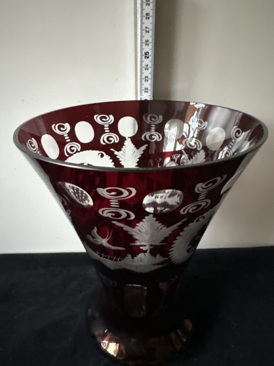 Vasi & Recipienti: Kristall- Vase,  Boemia Glass – Usato da Zürich venduto da Chaeffeler 5