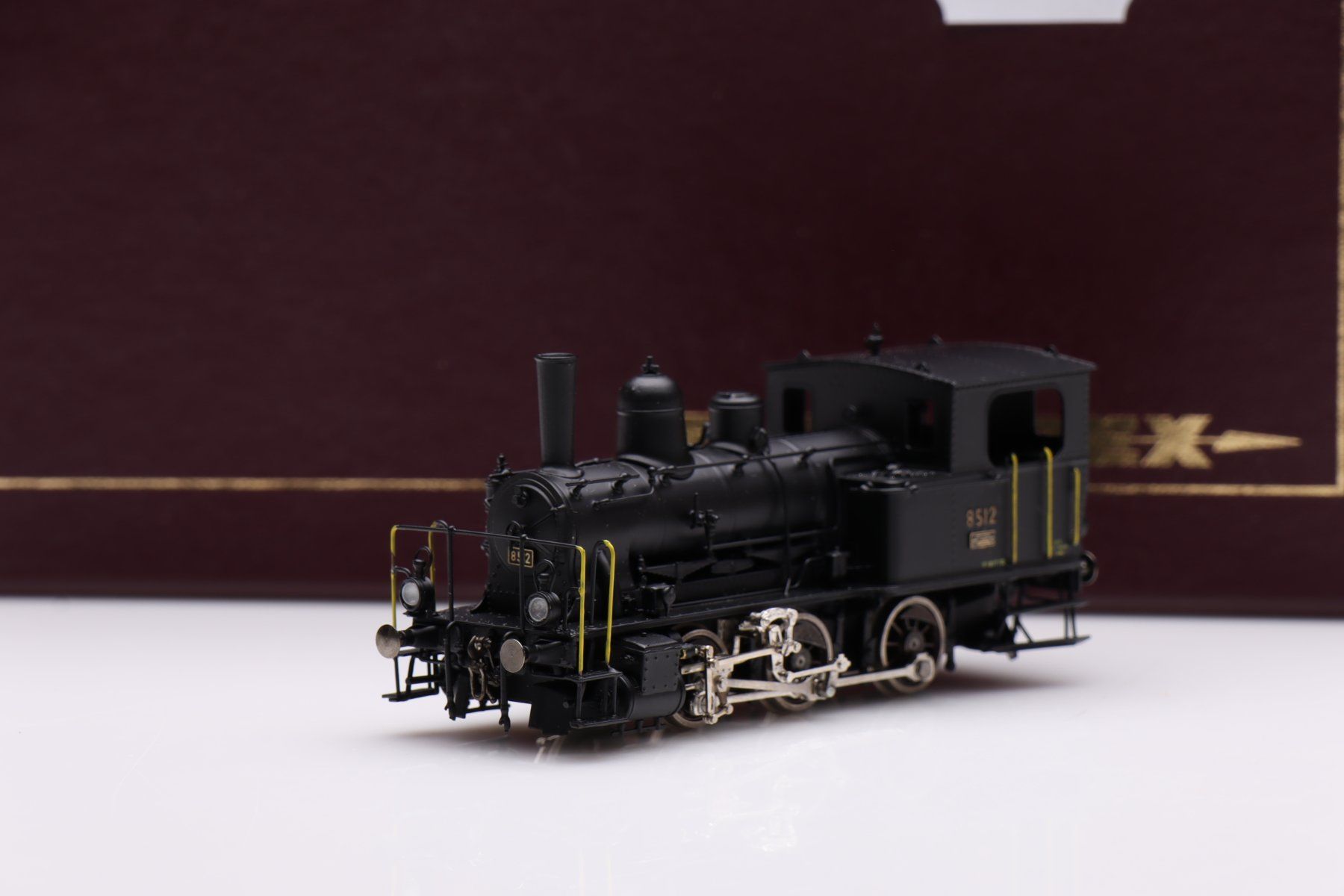 Fulgurex Modelleisenbahnen: Fulgurex 2008 SBB E 3/3 8512 Tigerli DC, H0 – Neu (gemäss Beschreibung) aus Ried (Muotathal) von Modellbahn.swiss