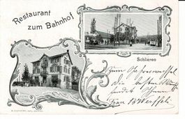 Restaurant zum Bahnhof SCHLIEREN ZH gel. 1902!