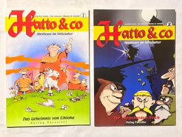 Hatto & Co - Abenteuer im Mittelalter - Comic - Top Zustand!