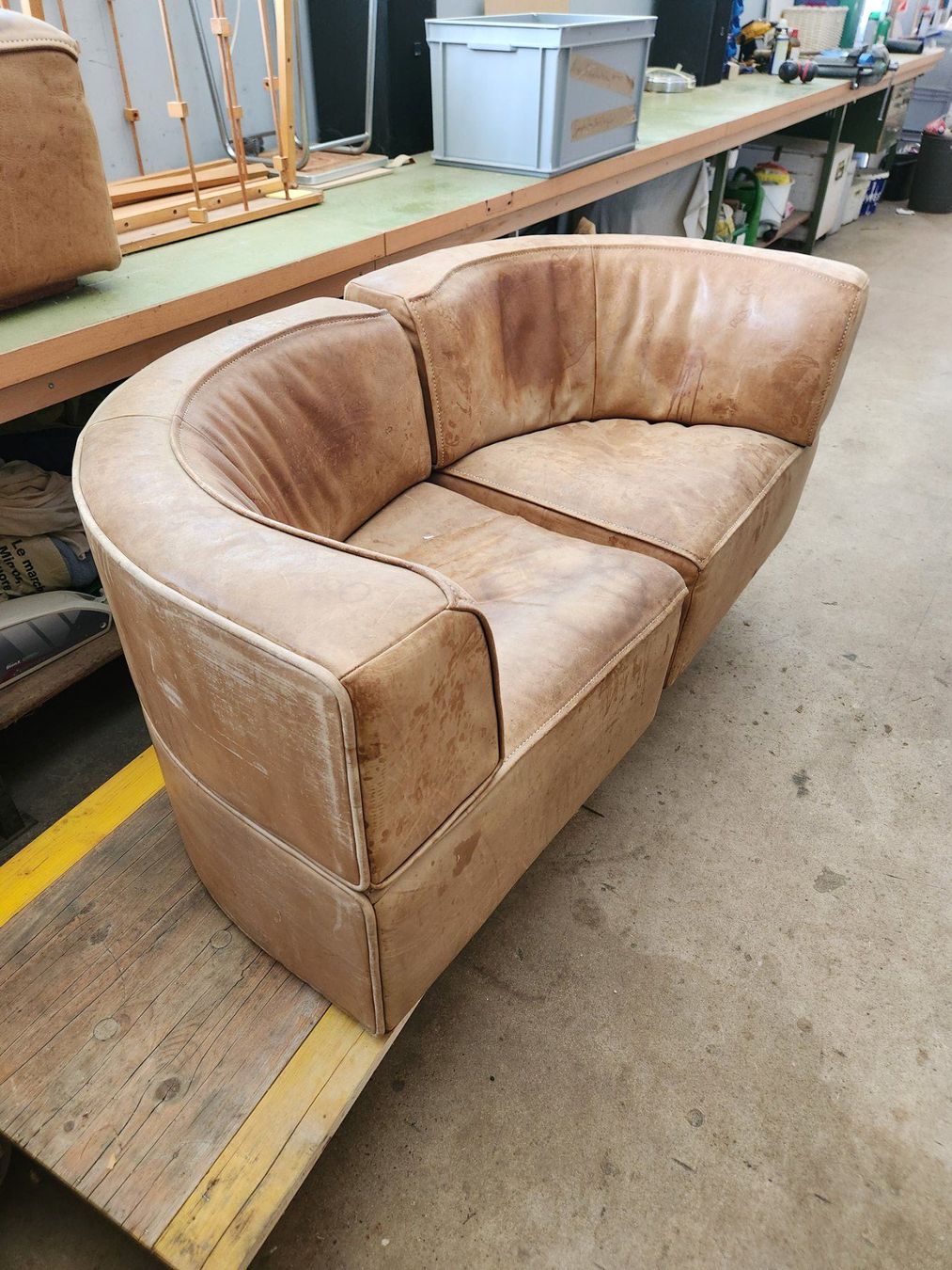 De Sede Sofas: De Sede DS-15 – D'occasion à Basel par clear