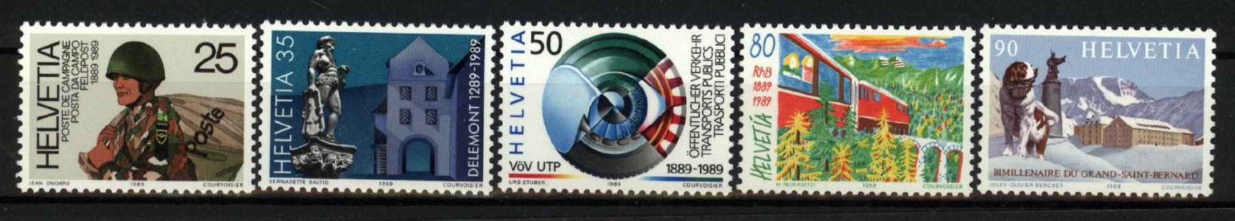 Tutti i francobolli: 1989, Sondermarken I ** (1) – Usato da Willisau venduto da Vollstempel