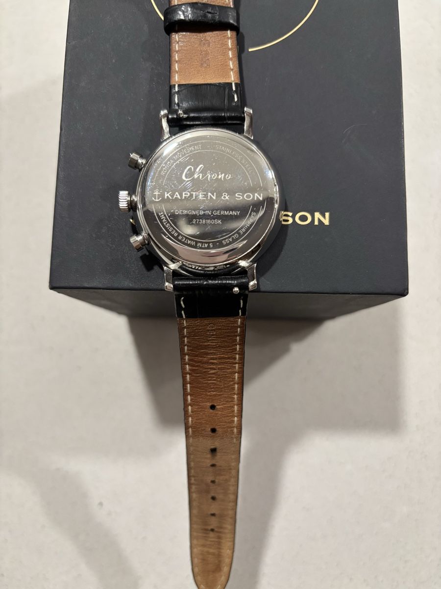 Kapten & Son Orologi: Chrono Uhr Kapten and Son – Nuovo (secondo la descrizione) da Lausen venduto da Eskimo2002 3