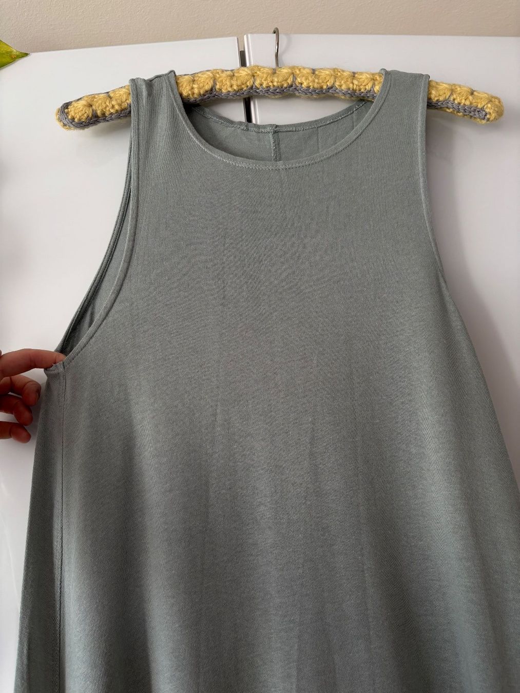 Vestiti: Langes taubengraues Kleid – Usato da Zürich venduto da missmodernage 3