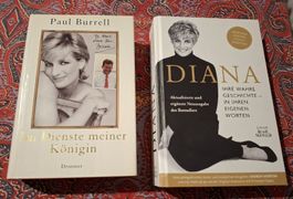 Prinzessin Diana: 2 Bücher, Andrew Morton und Paul Burrell