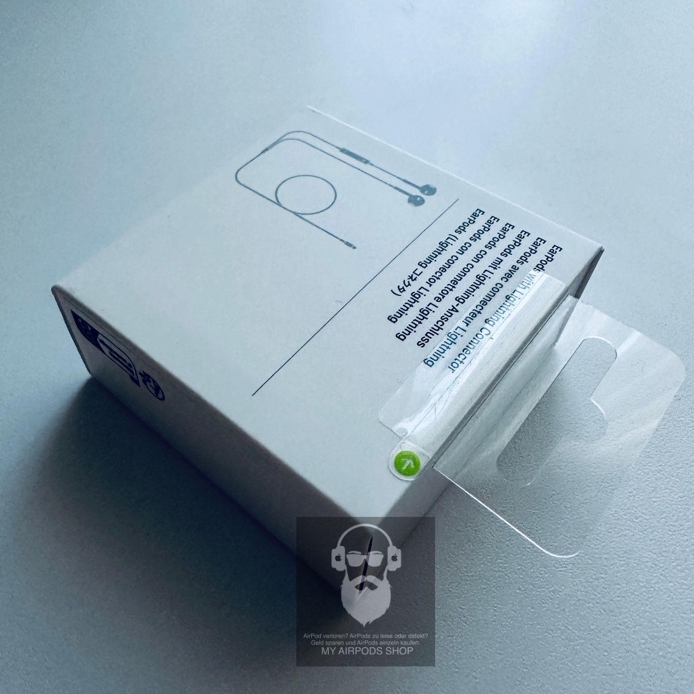 Apple Cuffie: Original Apple EarPods Kopfhörer mit Lightning Connector – Nuovo e nell'imballaggio originale da Basel venduto da MY.AIRPODS.SHOP 5