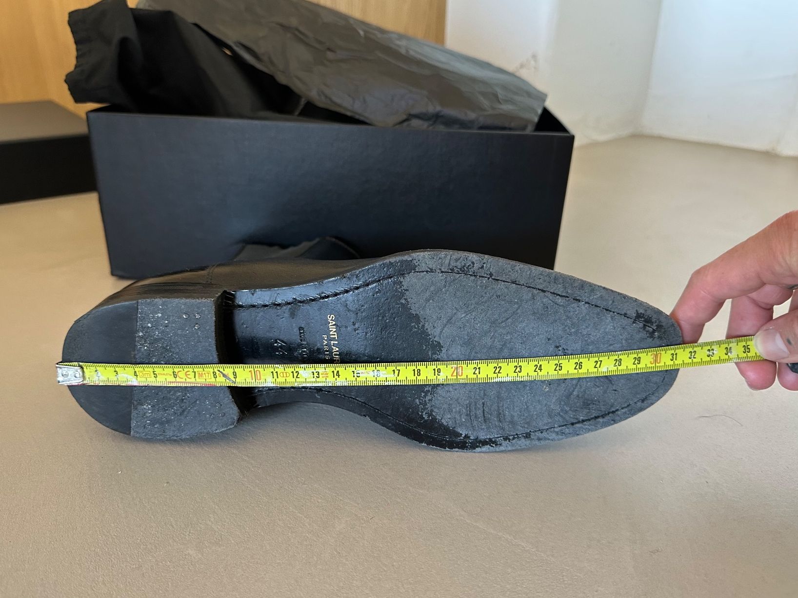Saint Laurent Scarpe da uomo: Saint Laurent Montaigne Chelsea boots – Usato da Orselina venduto da GIONALERIPO 9