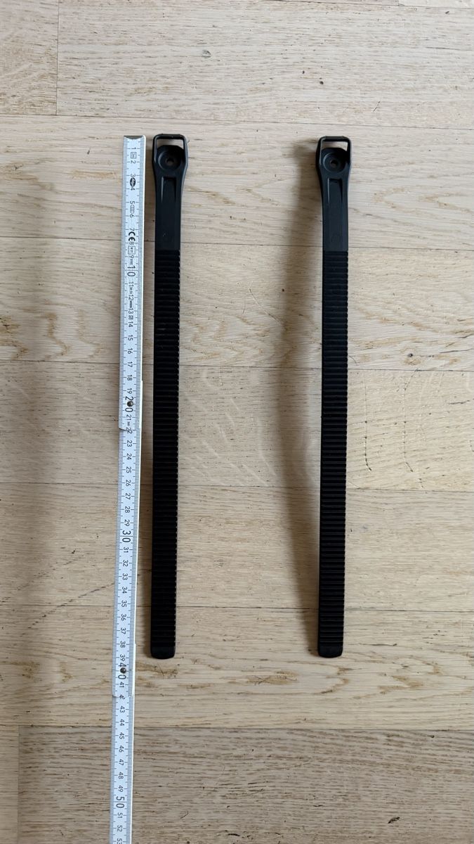 Burton Attacchi: Snowboardstreps ca. 40cm mit Schrauben, neuwertig – Nuovo (secondo la descrizione) da Rutschwil venduto da donleon2005 1
