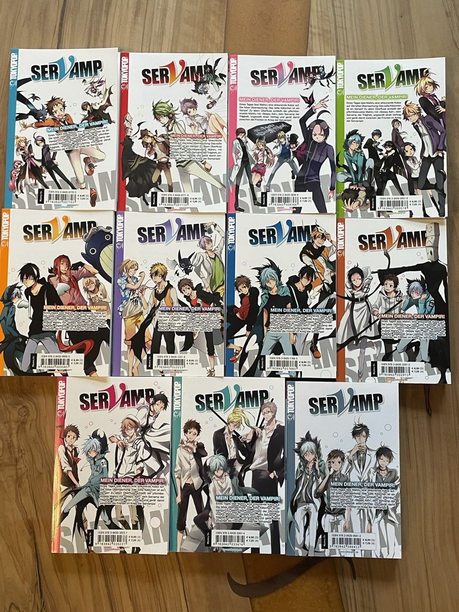 BD: Servamp Manga 1-11 – D'occasion à Schaffhausen par Annafeil 1
