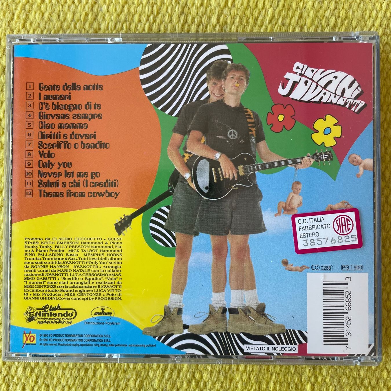 CD: JOVANOTTI-GIOVANNI JOVANOTTI – Usato da Rorschacherberg venduto da CD-Roli 1