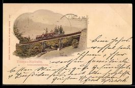 Vitznau, Rigibahn auf der Schnurtobelbr