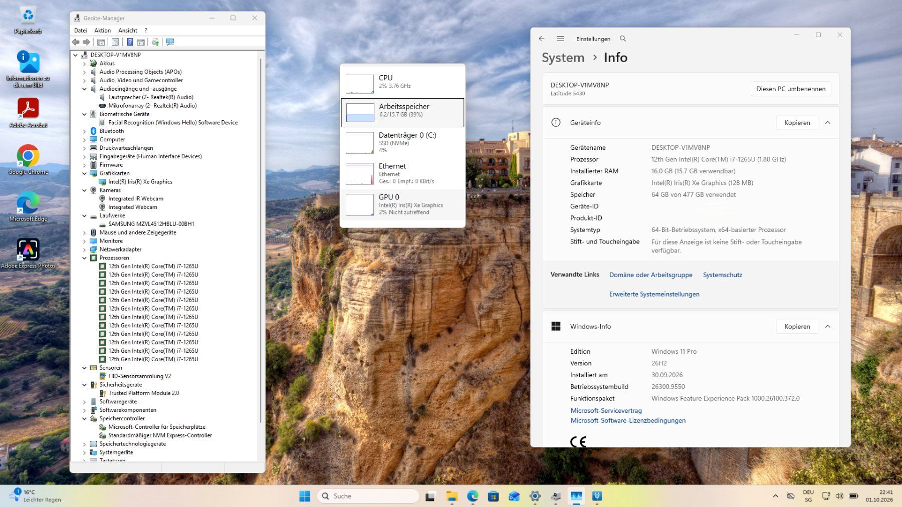 Dell Notebooks: Dell Latitude 5430 - Windows 11 Pro – Gebraucht aus Spreitenbach von PremiumNotebooks 8
