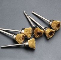 5 STK / 3mm Schaft Polieren Messingdraht