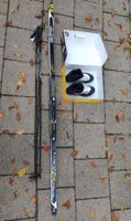 Salomon Langlauf Ski Set 206cm Schuhe 45 29 Stöcke 150cm 200