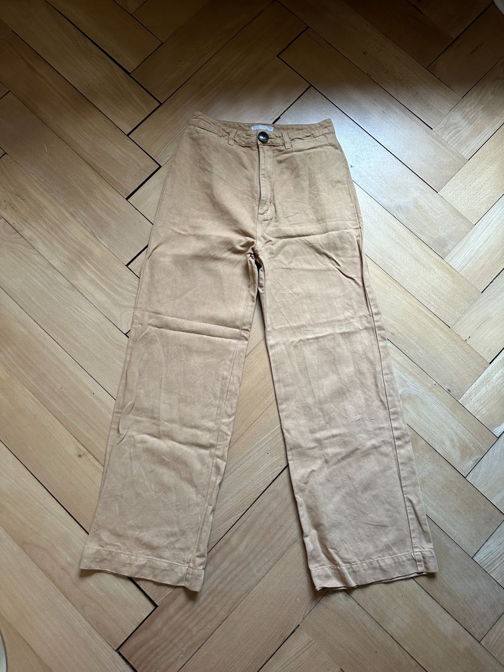 Jeans: ROLLA'S - Wide Leg Jeans hellbraun W26 – Usato da Zürich venduto da Diazaio