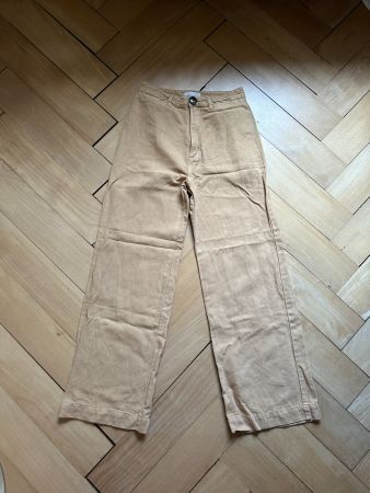 ROLLA'S - Wide Leg Jeans hellbraun W26