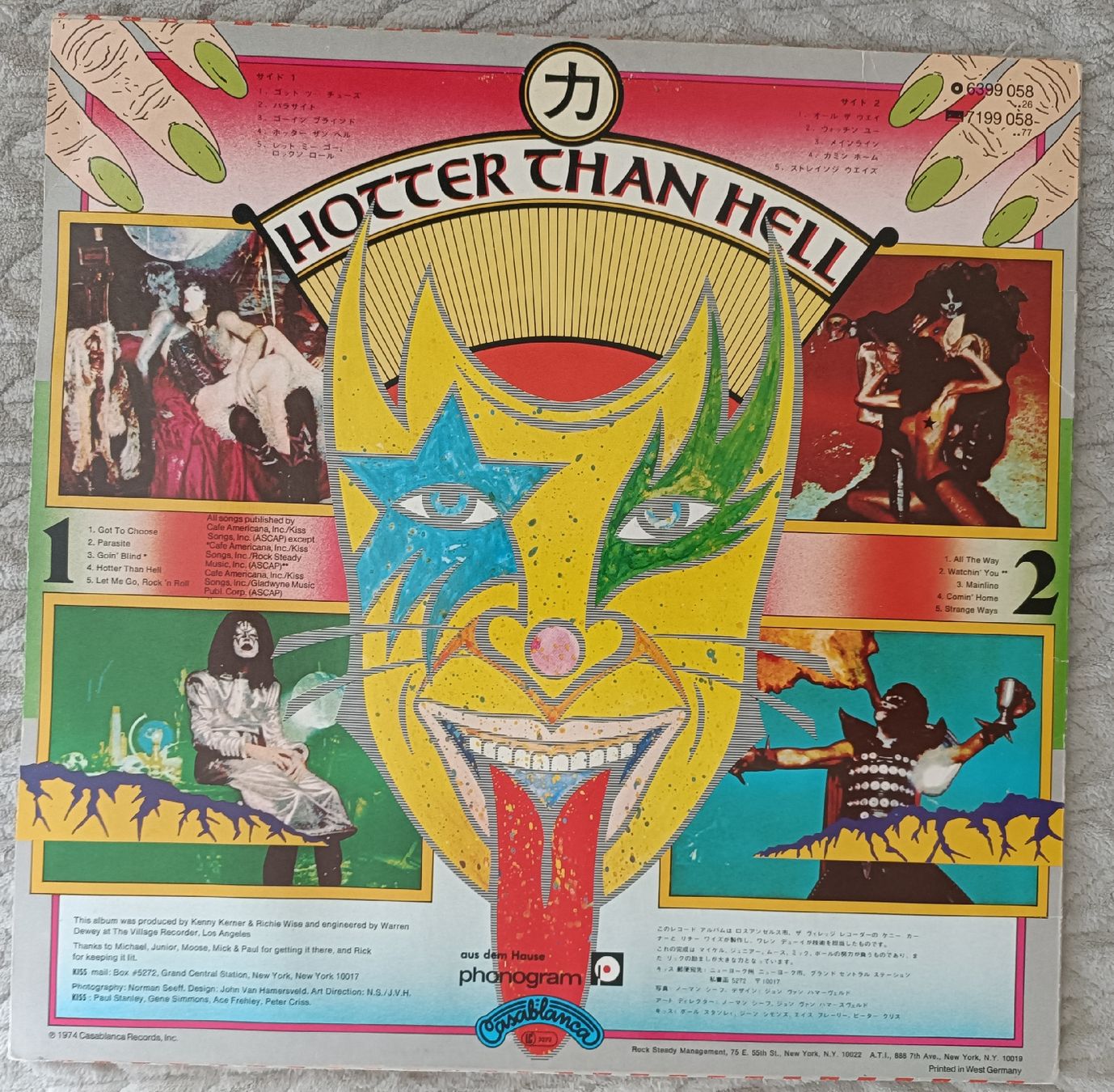 Vinyles: KISS - Hotter than hell LP – D'occasion à Luzern par cryptonic79 1
