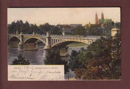 BASEL - Wettsteinbrücke - 1902