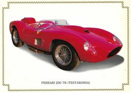 Postkarte, Ferrari 250TR (Testarossa)