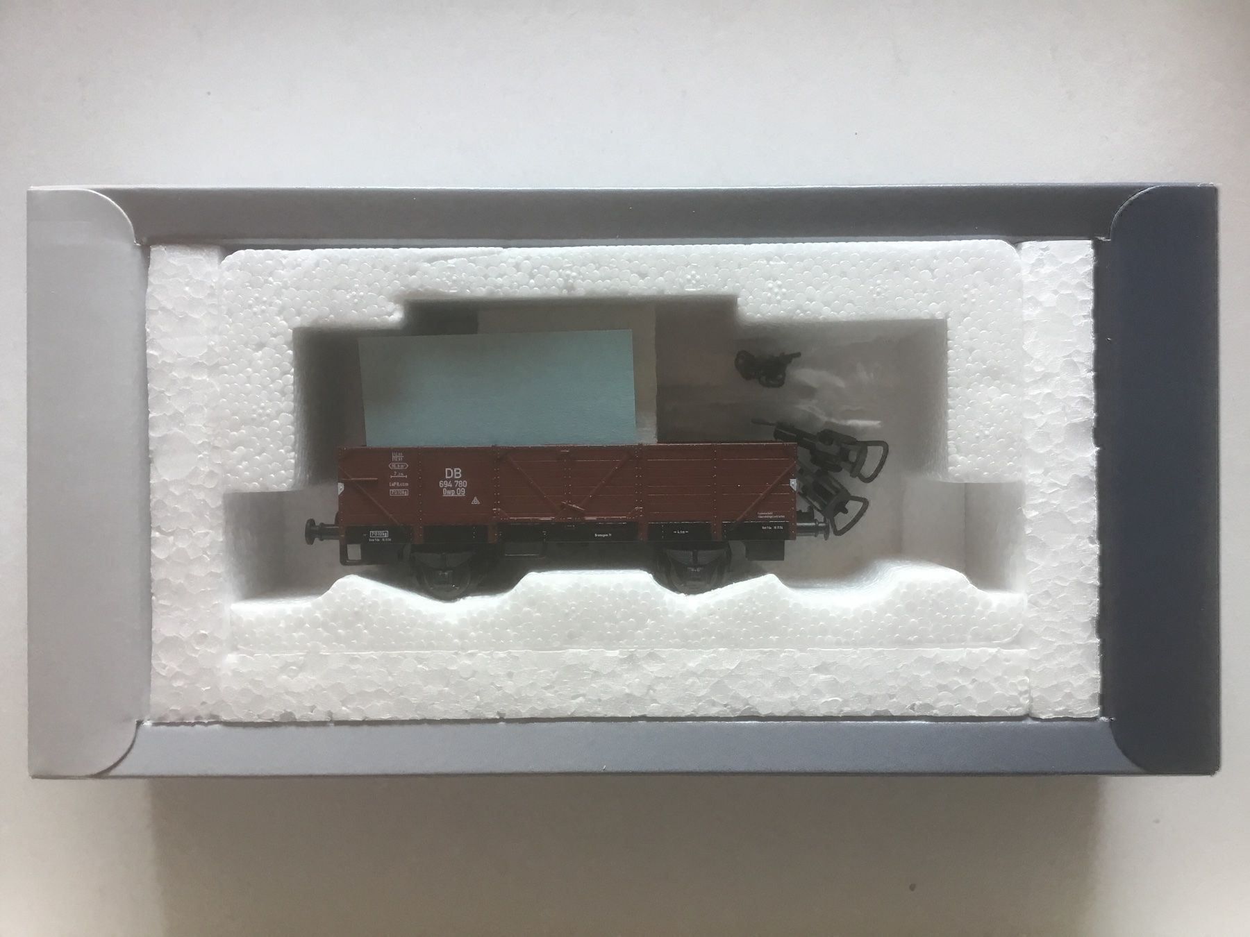 Tillig Modellini di ferrovie: Tillig H0 76549, Güterwagen der DB – Nuovo e nell'imballaggio originale da Vacallo venduto da G1965 3