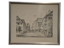 RORSCHACH HAUPTSTRASSE THEO GLINZ Originallitho