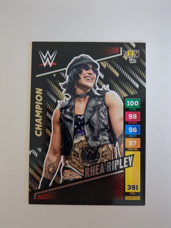 2024 Panini WWE Adrenalyn XL Wrestling - Rhea Ripley Karte (Neu (gemäss ...