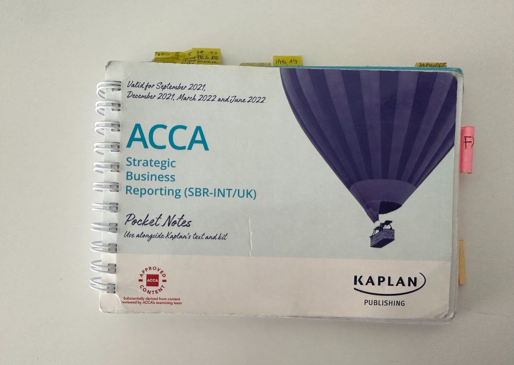 Libri: ACCA Study Materials - SBR Strategic Business Reporting – Usato da Zürich venduto da buc_bmc7 1