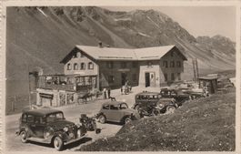 Flüela-Hospiz-Graubünden - 1918  Hotelstempel