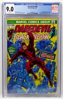 DAREDEVIL #100 BLACK WIDOW CGC 🔑 KEY 1ST APP. ANGAR 1973