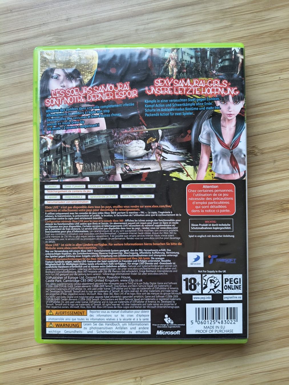Spiele: Onechanbara: Bikini Samurai Squad (XBox 360) – Gebraucht aus Riedholz von ste_96cd 1
