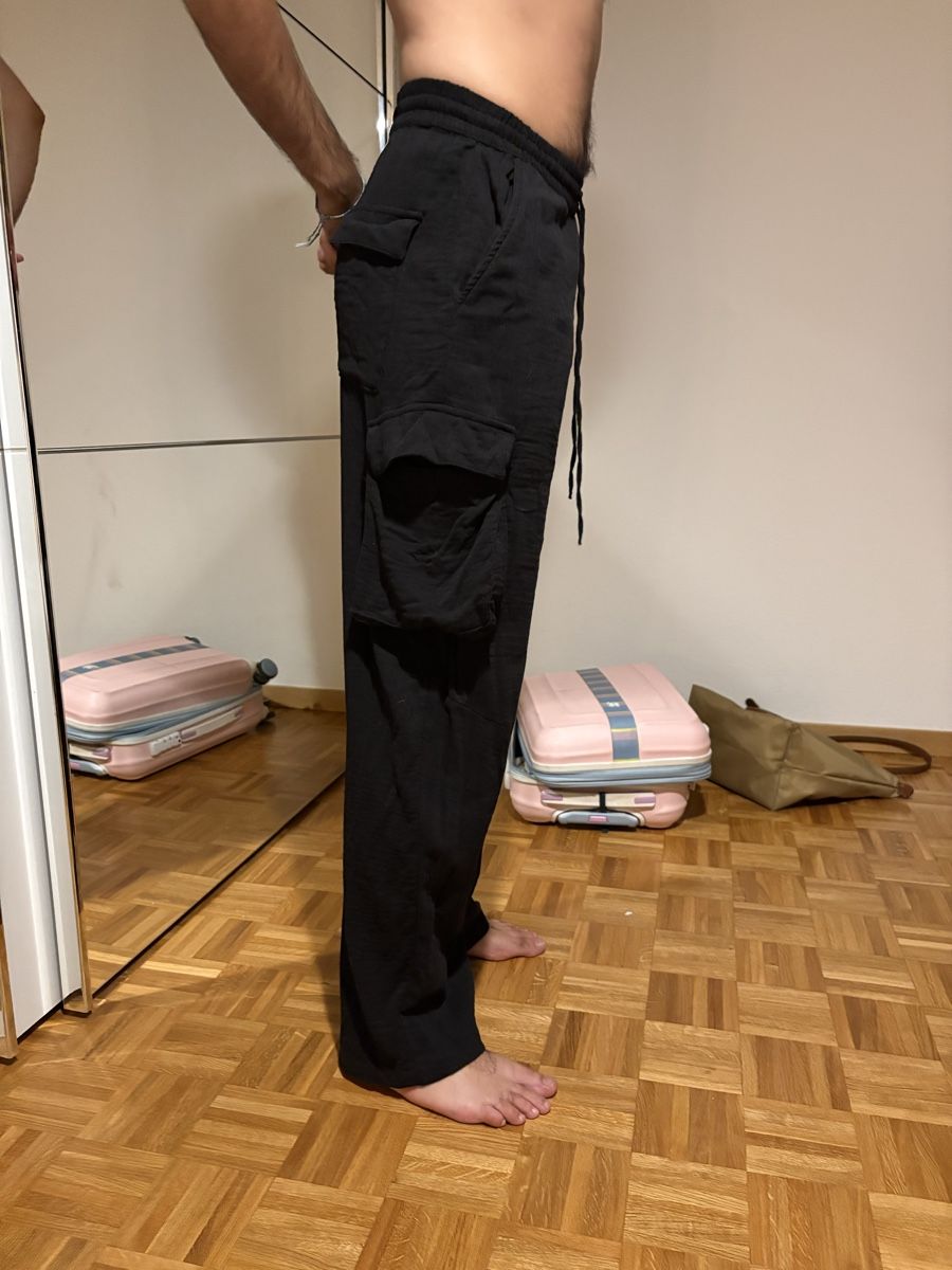 Bershka Hosen: Black Cargo Pants Size M – Neu (gemäss Beschreibung) aus Lausanne von mar_s2w8 3
