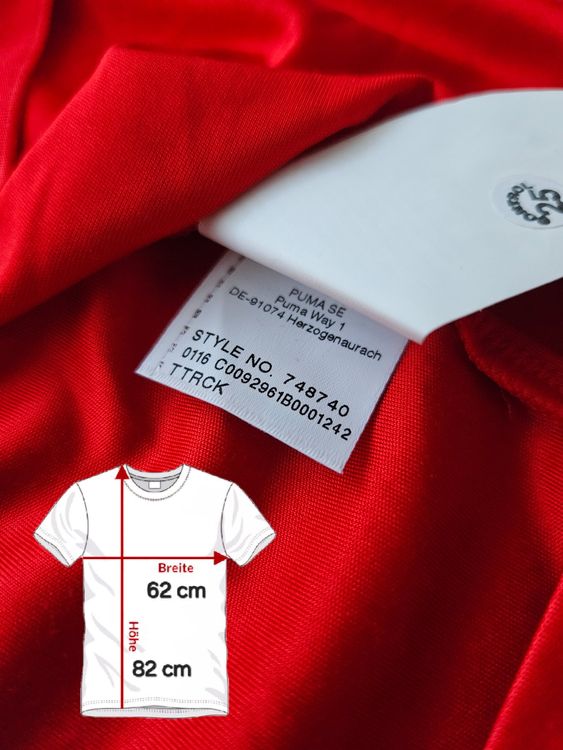 Puma Maillots de corps & Pantalons: Trikot Schweiz Puma NEU Gr. XXL Schweizer Fussball Nati EURO – Neuf (Voir description) à Hägglingen par United-Village-Trade 6