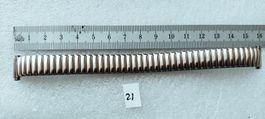 Uhrenarmband Stainless Steel 12-15 mm Anstoss, Silber Farbe