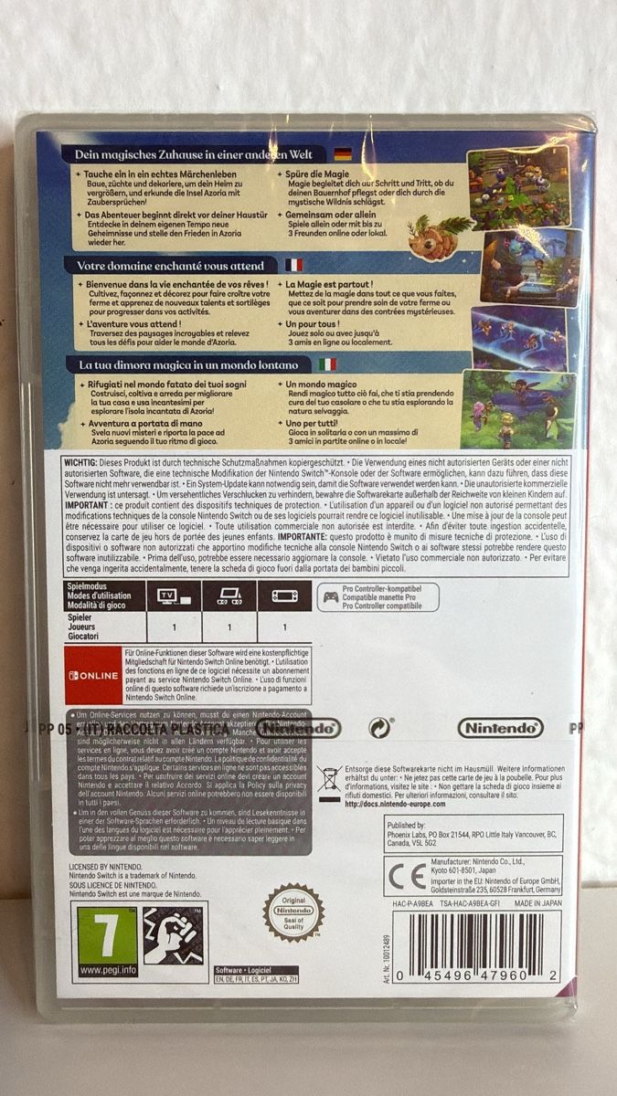 Nintendo Giochi: Fae Farm Nintendo Switch Game - BRAND NEW - UNOPENED! – Nuovo e nell'imballaggio originale da Ehrendingen venduto da bubulence 1