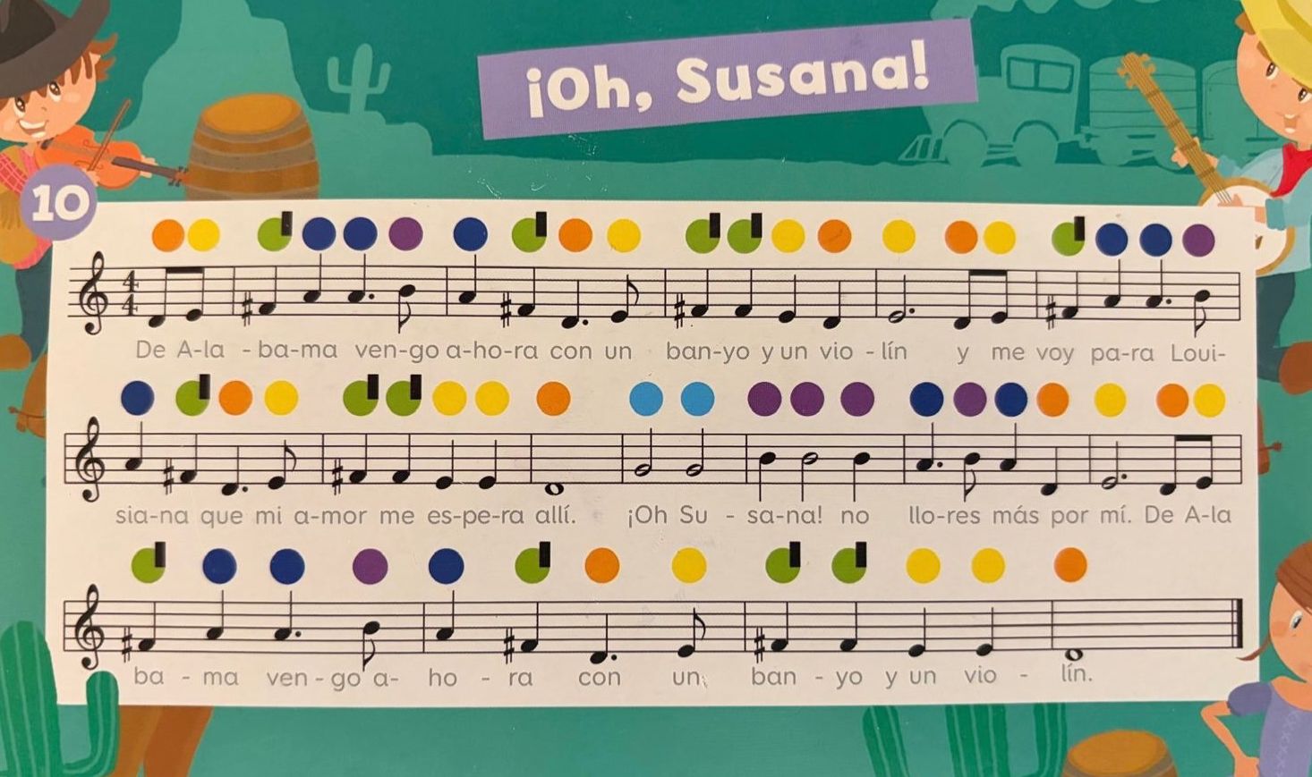 Tappeto da gioco: Piano Fussmatte mit 10 Beispiel-Lieder – Usato da Zürich venduto da julia20016 7