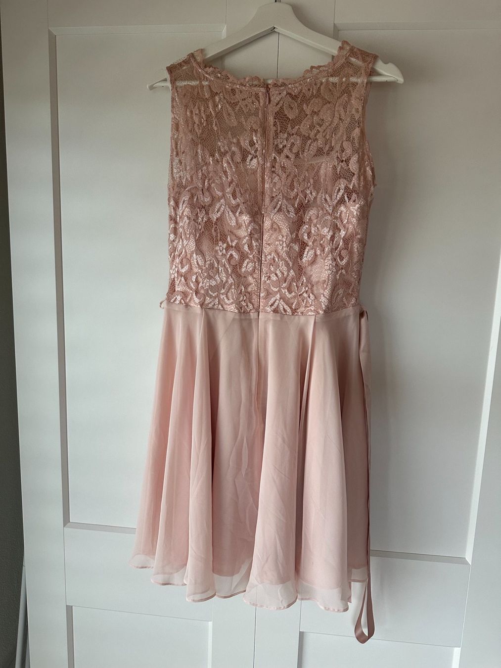 Robes: Festliches Kleid - Rosa - Spitze & Chiffon - Elegant – Neuf (Voir description) à Zürich par justyna.k 1