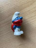 Schleich Schlumpf mit rotem Schal 1980 Peyo guter Zustand