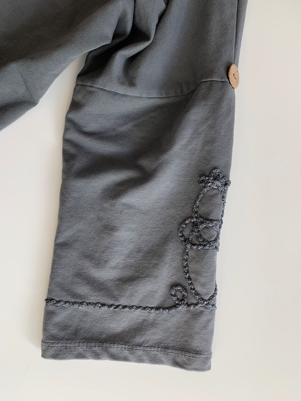 Giacche: AG-25 mega coole Oversize Jacke grau raffiniert – Usato da Meiringen venduto da snahhanssnah 1