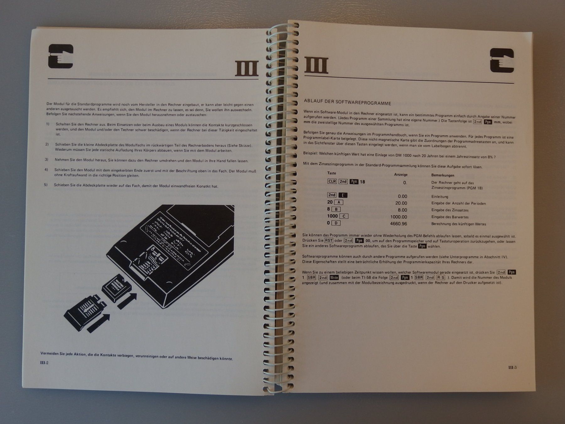 Texas Instruments Taschenrechner: Original-Dokumentation Texas Instruments TI-58 / TI-59 – Gebraucht aus Gwatt (Thun) von Nocturnal_99 3