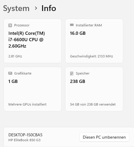 Hewlett Packard Notebook: HP EliteBook 850 G3 i7 – Usato da Rubigen venduto da Honda750 6