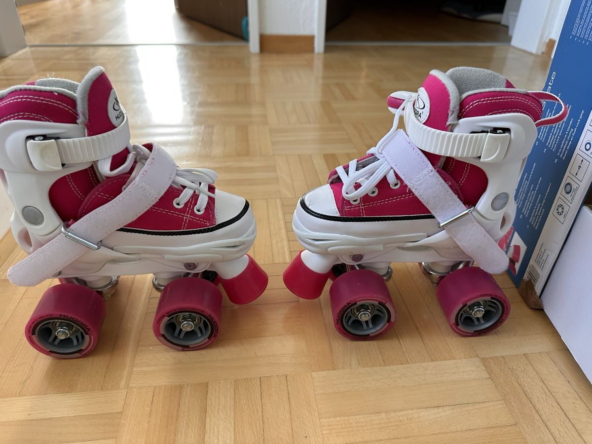 Pattini in linea & Pattini a rotelle: Hudora Rollerschuhe gr 28-31 – Usato da Muri b. Bern venduto da nooner7