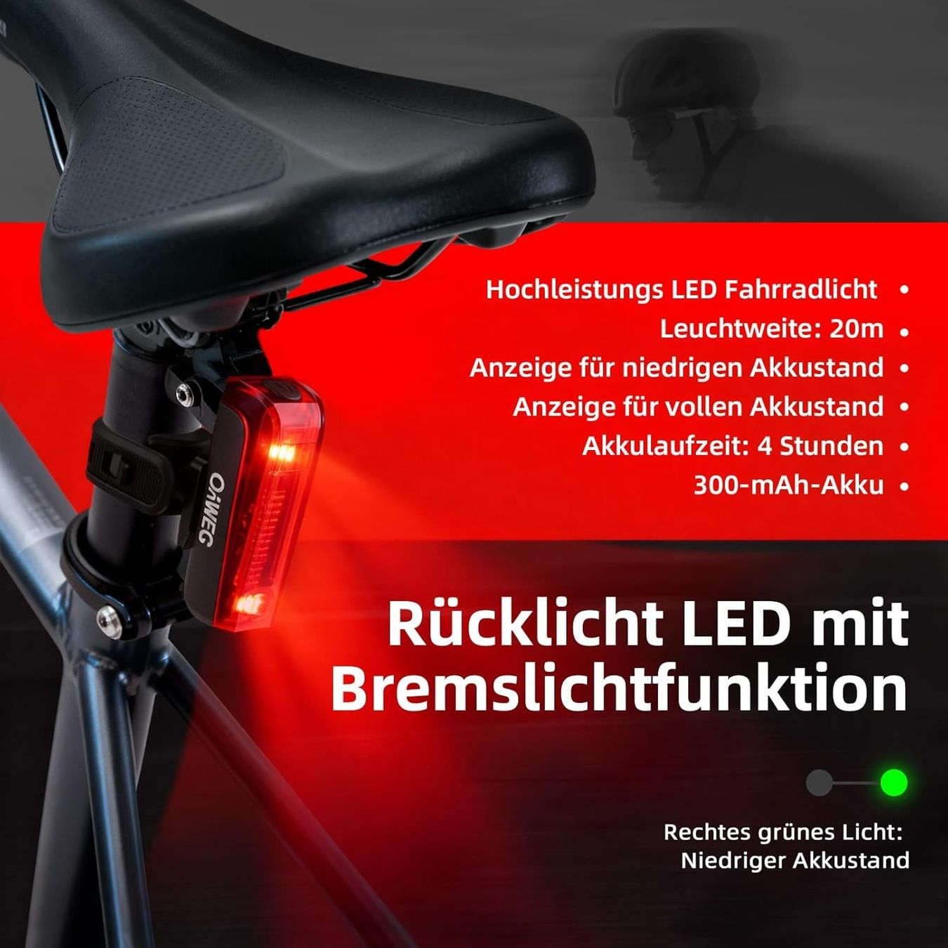 Ersatzteile: Fahrradlicht Set StVZO 100 Lux USB-C – Neu und originalverpackt aus Suhr von SchnapperCH 3