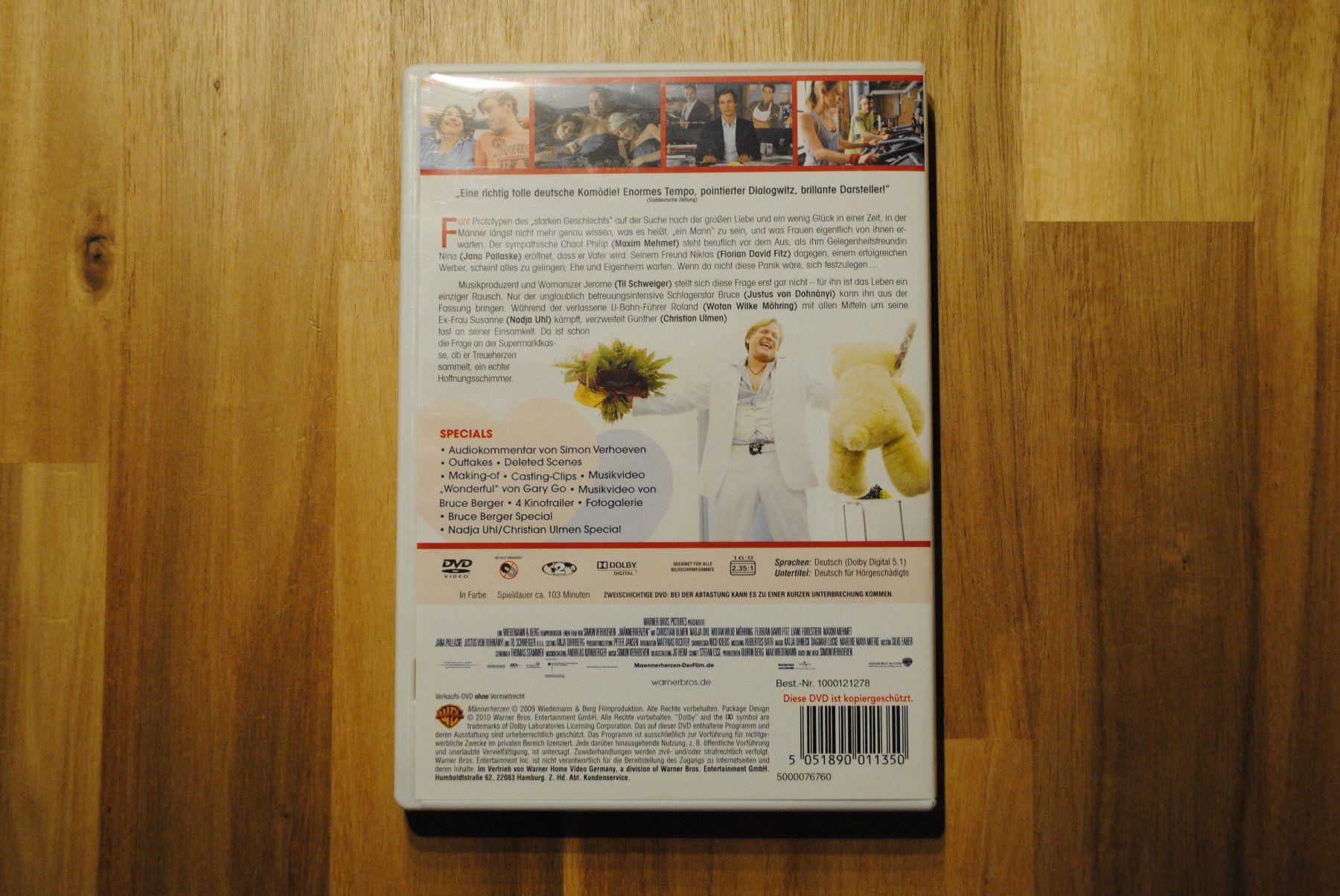 Tutti i DVDs: Männerherzen – Usato da Olten venduto da prusik02 2