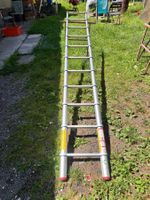 Teleskopleiter Alu 3.30m Telesteps Hultsteg Schweden