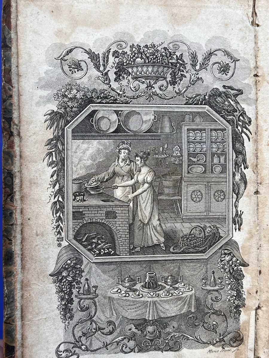 Libri: Antikes Kochbuch "Scheibler's Kochbuch" 1826 – Usato da Adliswil venduto da buch_und_kunst 2