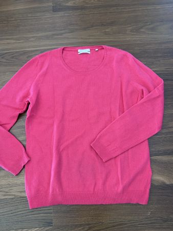 Christian Berg Damen Pullover Kaschmir pink Grösse 42 