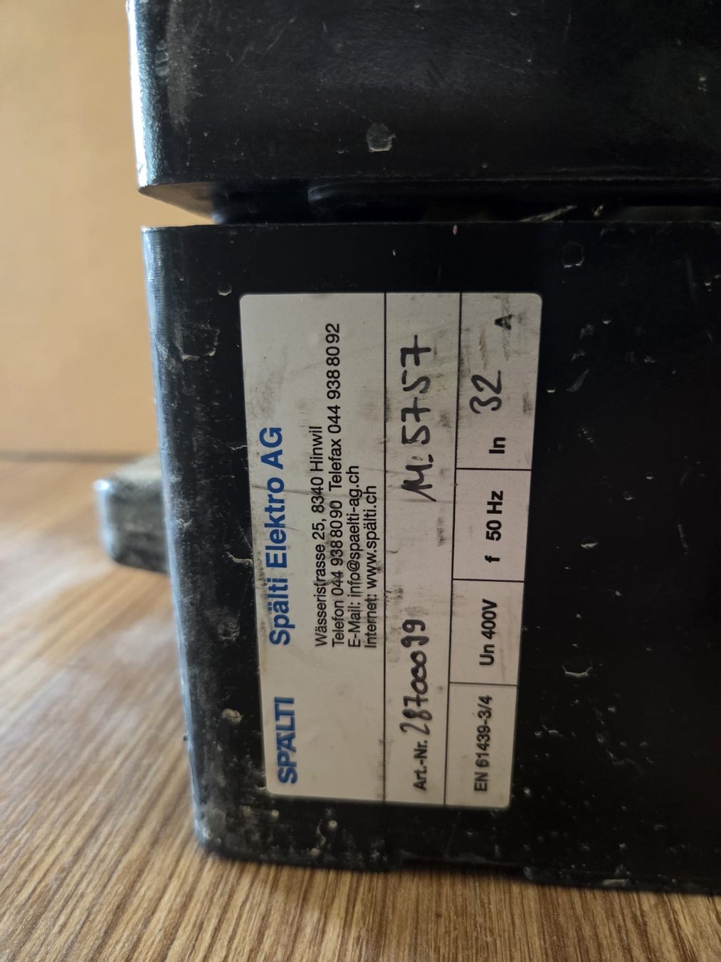 Elektrotechnik: Baustromverteiler 32A – Defekt aus Oberhasli von Cortina 8