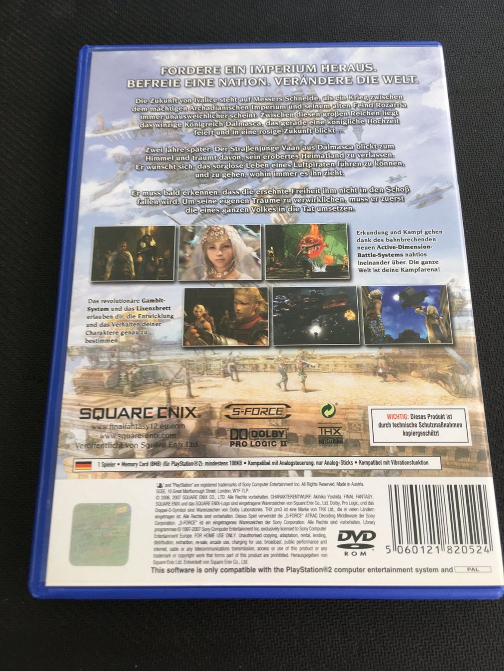 Sony Giochi: Final Fantasy XII - PS2 / Playstation 2 – Usato da St.Gallen venduto da Punktchen01 1