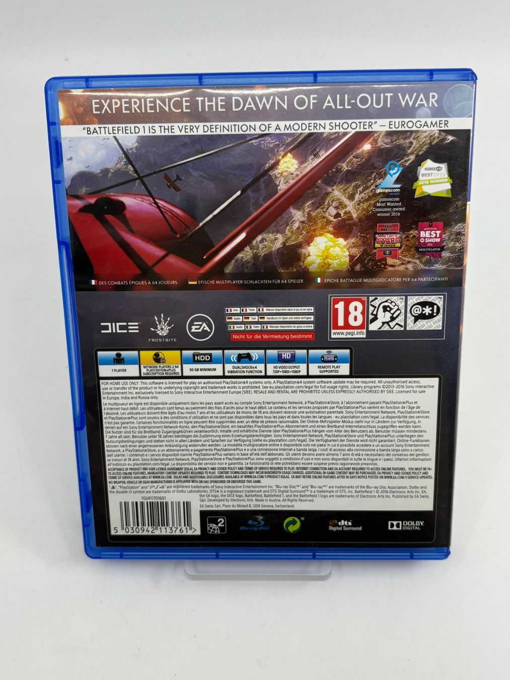 Giochi: Battlefield 1 (PS4) – Usato da Herisau venduto da Seyashop1 2